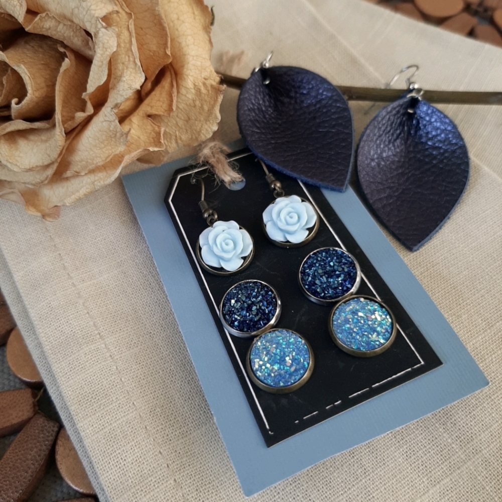 Earrings 4 Pair $15